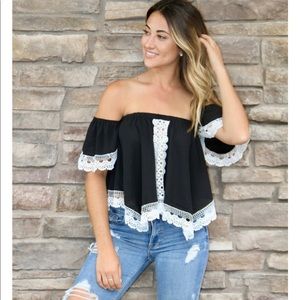 Miranda off the Shoulder Top